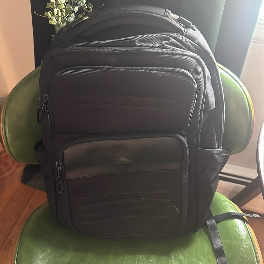 Black laptop Backpack